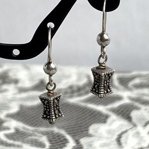 Silver Earrings-vintage